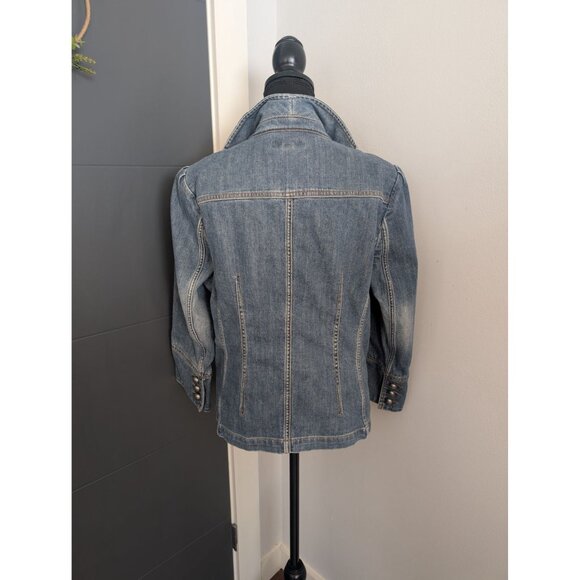 Banana Republic Blue Jean Jacket - Picture 3 of 11